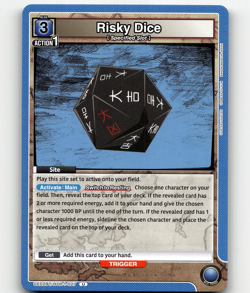 Union Arena Risky Dice (027) - Hunter x Hunter - Image 1