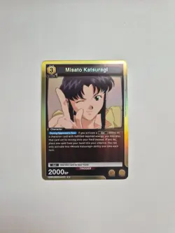 Union Arena: Evangelion - Misato Katsuragi - UE15BT/EVA-1-008 - FOIL - Image 1