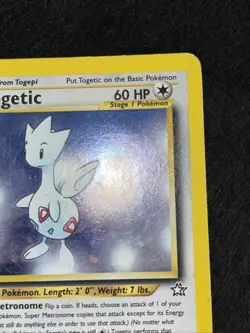 Pokemon TCG Togetic Holo Rare Card Neo Genesis 16/111 - Image 4