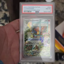Pokemon Charmander 044 Sv: Scarlet & Violet Promo Holo PSA 8 Promo Card - Image 1