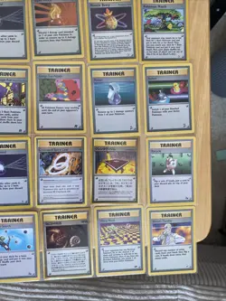 30 Vintage Pokemon Trainer Cards -Base Set, Base Set 2, Jungle, Team Rocket, Neo - Image 5