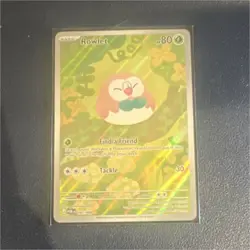 Rowlet SWSH232 Pokemon TCG Promo Foil Grass Basic Card (English) - Image 1