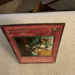 YUGIOH! Ceasefire Trap Card PSV-030 Ultra Rare NA English - Image 2