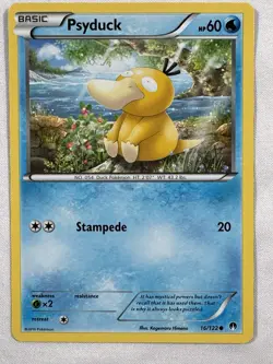 Psyduck XY - BREAKpoint 16/122 Pokemon Card Normal Near Mint - Image 1