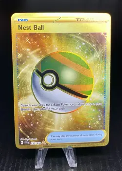Pokemon Card Nest Ball 255/198 Scarlet & Violet Base Hyper Rare NM or Better! - Image 1