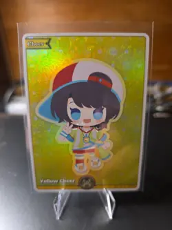 hololive OFFICIAL CARD GAME Yellow Cheer (SY) - Curious Universe - Image 1