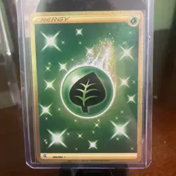 Pokemon Card - Grass Energy Fusion Strike 283/264 Secret Rare NM - Image 1