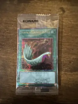 Harpie's Feather Duster EDC1-EN001 Quarter Century Promo - Sealed Yu-Gi-Oh Card - Image 1