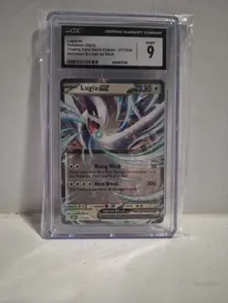 Pokemon Lugia EX Trading Card Game Classic Holo, CGC Mint 9 - Image 1