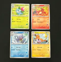 Pokemon Starter Evolutions Set My First Battle Deck Wartortle Stamp Card 2023 - Image 1