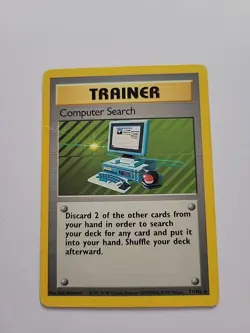 Pokemon TCG Trainer Rare Card Computer Search, 071/102 - Image 1