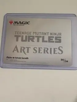 MTG: Teenage Mutant Ninja Turtles Art Series - Plains Art Card #36 - Image 2