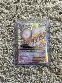 M Audino EX 85/124 Pokemon TCG XY Fates Collide Ultra Rare Holo Card - Image 1