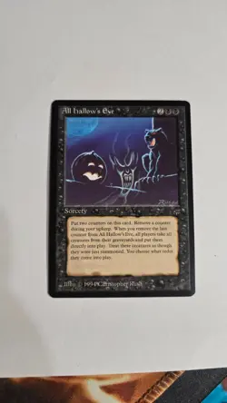 All Hallow's Eve Legends magic the gathering card in NM /LP condition - Image 2
