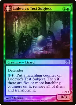 X 1 Ludevic's Test Subject NM-M Innistrad 064 MTG Magic The Gathering - Image 2