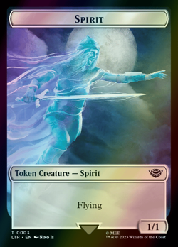 MTG Spirit Foil ** Tales of Middle-earth Tokens ** English (NM) - Image 1