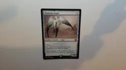 MTG Conspiracy: Take The Crown Platinum Angel Mythic Non-Foil #214 NM - Image 1