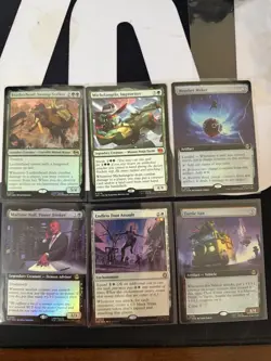 MTG - Teenage Mutant Ninja Turtles - TMNT- Rare Foil x5 - Mythic x1 - Image 1