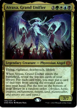 MTG: Phyrexia: All Will Be One: Foil Atraxa, Grand Unifier: LP Condition - Image 1
