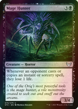 MTG Mage Hunter Foil ** Strixhaven: School of Mages ** English (NM) - Image 1