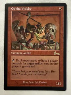 MTG Urza's Legacy; Goblin Welder - 80 (Regular Rare) - Image 1