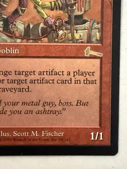 MTG Urza's Legacy; Goblin Welder - 80 (Regular Rare) - Image 3