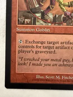 MTG Urza's Legacy; Goblin Welder - 80 (Regular Rare) - Image 4