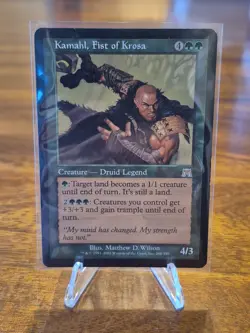 Kamal Fist of Krosa Onoslaught Magic The Gathering LP - Image 1