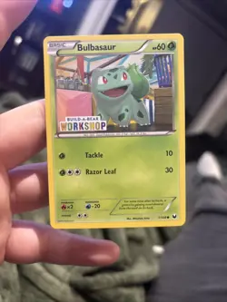 Pokemon Bulbasaur TCG Promo Card 1/108 Build-A-Bear Workshop NM - Image 1