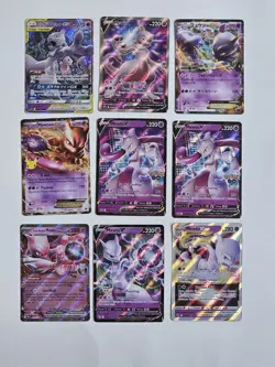 Pokemon TCG 9 x Mewtu GX/V/EX/VSTAR deutsch englisch japanisch - Image 1