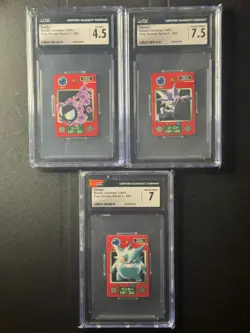 CGC Sequential Pokemon Mini Zukan Gastly, Haunter, Gengar - Image 1