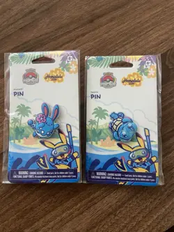 Pokemon World Championship 2024 Pins - Azumarill & Squirtle - Image 1
