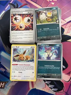 lot de 1000 cartes pokemon FR Neuf Sortie de booster - Image 1