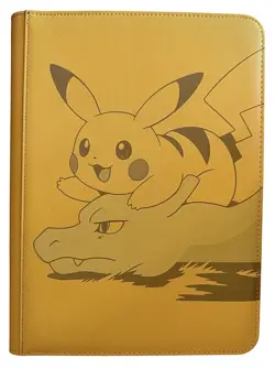 Classeur Pokemon Personnalise Dracaufeu Et Pikachu - Image 1