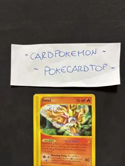 Pokemon Card Entei 10/147- Eng-No Holo-Exc/nm! - Image 2