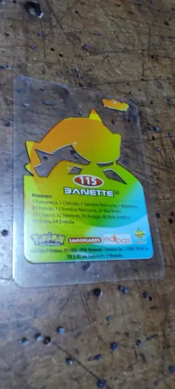 Banette 115 Pokemon Lamincards Edibas - ESP - GOOD - Image 2