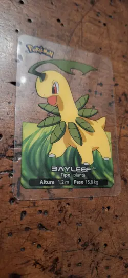 Bayleef 002 Pokemon Lamincards Edibas - ESP - EXC - Image 1