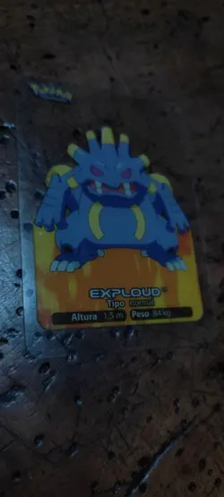 Exploud 053 Pokemon Lamincards Edibas - ESP - EXC - Image 1