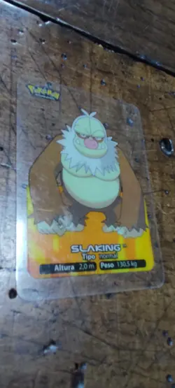 Slaking 047 Pokemon Lamincards Edibas - ESP - GOOD - Image 1