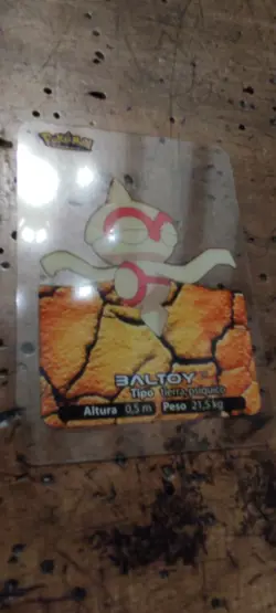 Baltoy 104 Pokemon Lamincards Edibas - ESP - GOOD - Image 1