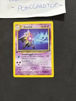 Pokemon Card Starmie 25/64 1ST Edition- Ita-No Holo-nn/mint! - Image 3