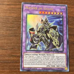 🔥Master of Chaos BACH-EN036 YuGiOh! 1st Edition Ultra Rare🔥 - Image 5