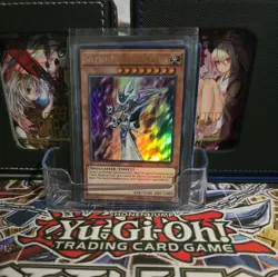 YuGiOh - YGLD-ENC04 - Silent Magician LV8 Ultra - Image 1