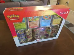 Pokemon Scarlet & Violet - 151 (5-Pack) Mini Tins w/ 4 Promo cards Costco Bundle - Image 2