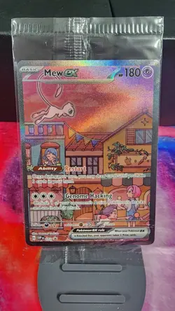 Mew ex SVP 053 Pokemon TCG Scarlet Violet 151 Black Star Promo Full Art SEALED - Image 2