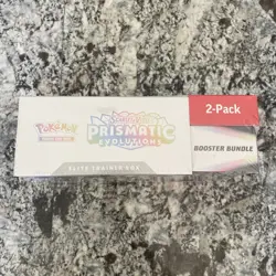 Pokemon TCG Prismatic Evolutions ETB Booster Bundle Costco 2-Pack Sealed - Image 2