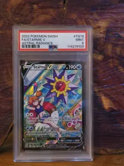 2022 Pokemon SWSH FA/Starmie V Astral Radiance - PSA 9 - Image 1
