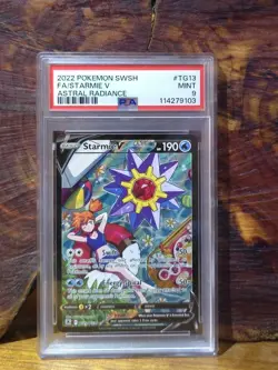 2022 Pokemon SWSH FA/Starmie V Astral Radiance - PSA 9 - Image 3
