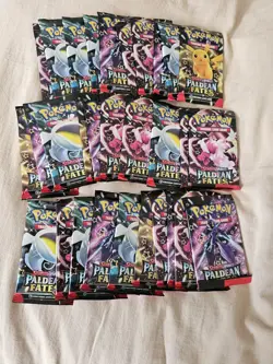 Pokemon Cards Paldean Fates 30 Pack LOT!!!!! - Image 1