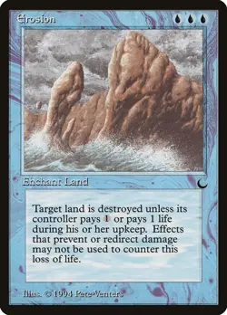 MTG Erosion ** The Dark ** English (NM) - Image 1
